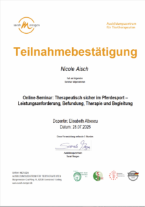 Therapeutisch sicher im Pferdesport